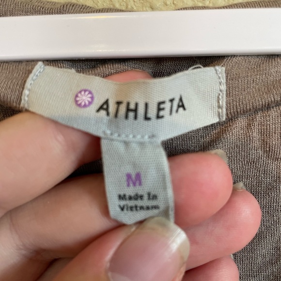 Athleta Westwood sleeveless dress in Taupe woman’s size medium - Picture 8 of 9